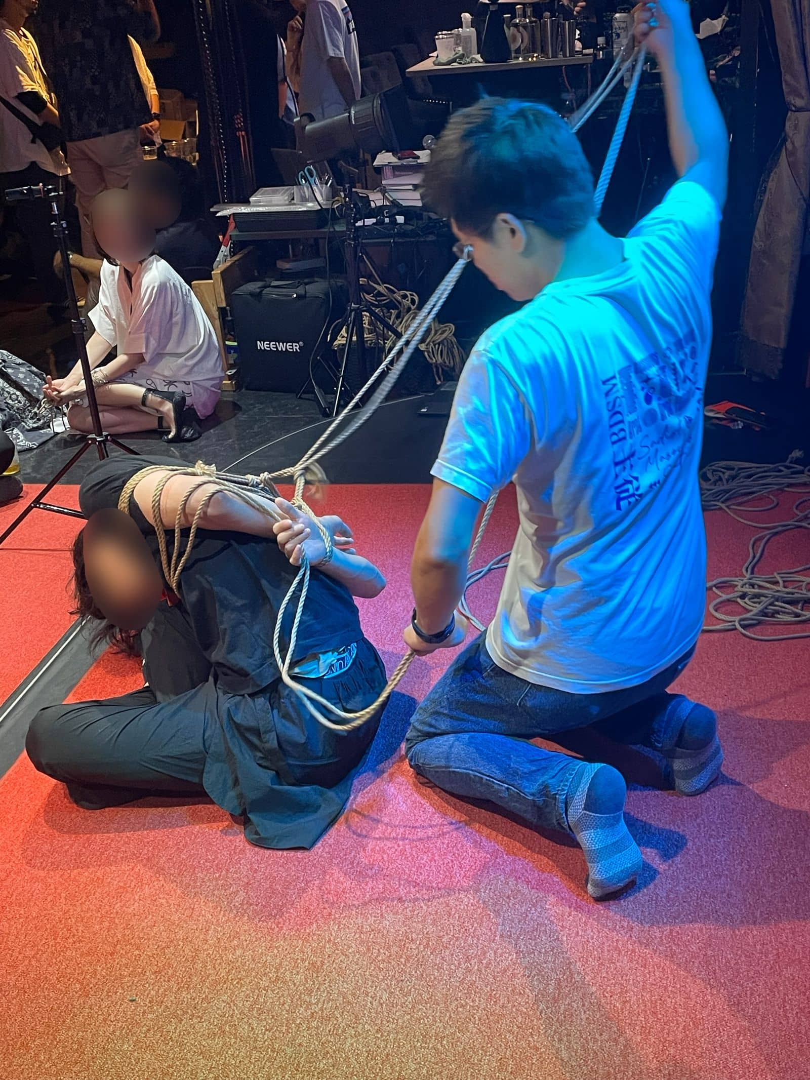 SMフェス 会場での交流の様子